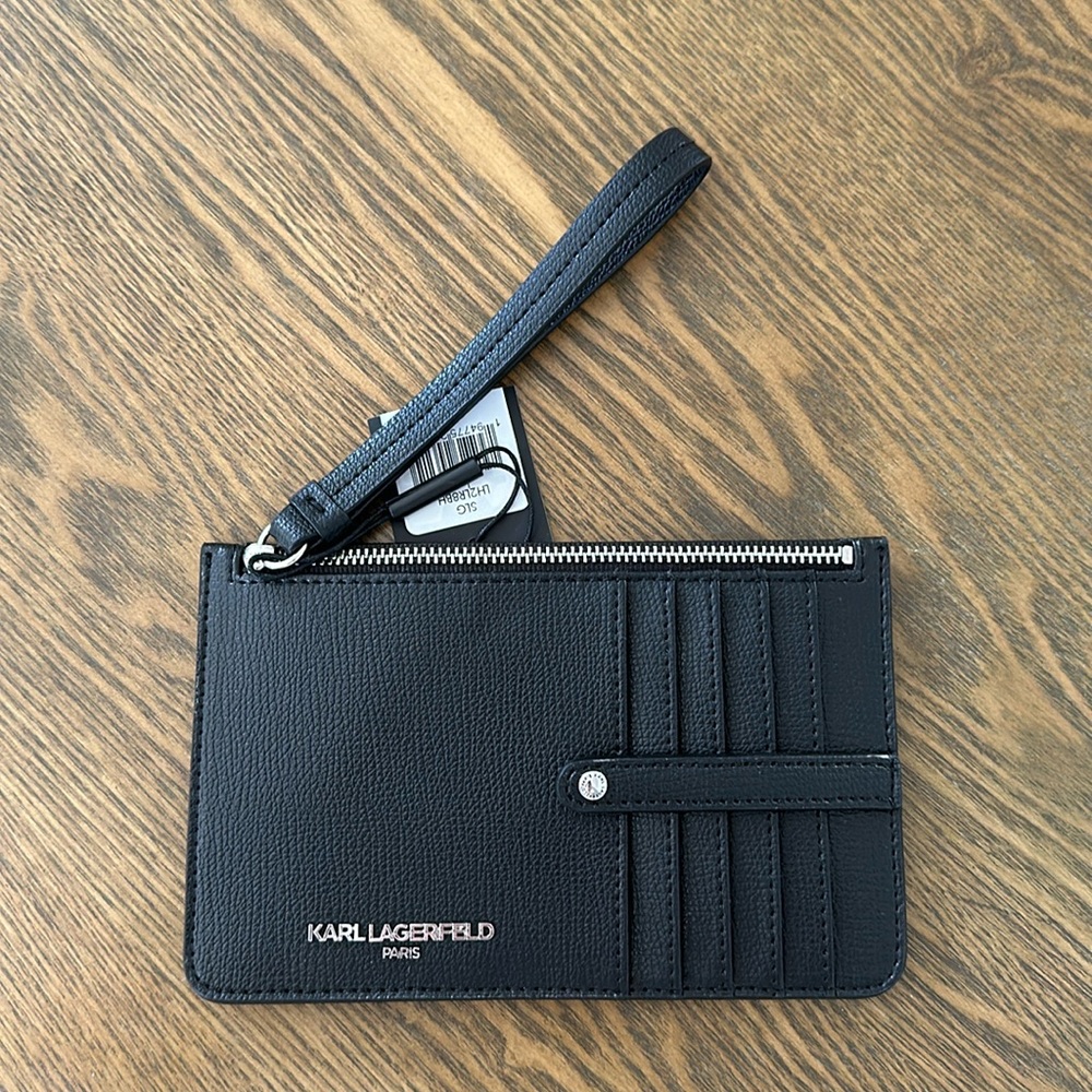 NWT Karl Lagerfeld Wristlet Wallet